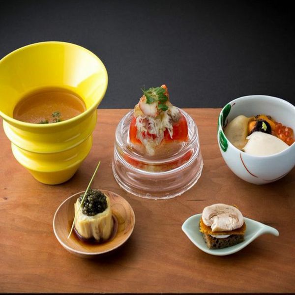 「京都フレンチ懐石」と称される料理は、ミシュランにも認められた祇園「よねむら」とのコラボレーション★|ローズガーデンクライスト教会の写真(582540)