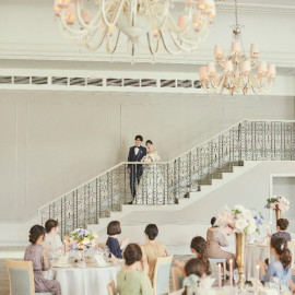 【まずは会場見学！】選べる挙式場＆披露宴会場◆圧巻の庭園体験