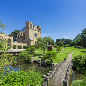 細川家の別邸だったと言われる300年以上の歴史ある日本庭園|Precious&Gracious マリエール 神水苑の写真(35465329)