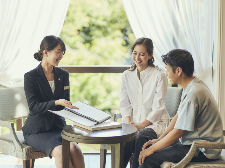  憧れの結婚式をともに創りあげる