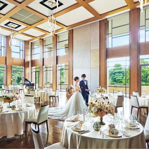 マリエール神水苑の結婚式の公式写真（1枚目）