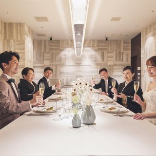 一日2組貸切だからこそ叶う、ゆったりと心通う披露宴のひととき。