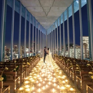 当館No1【ギフト6.3万&150万優待】絶景チャペル体験&豪華試食