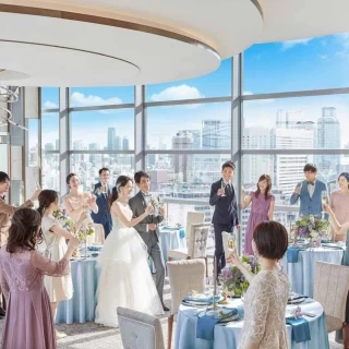 【豪華試食付】光溢れる絶景チャペル&貸切W体験★150万優待&ギフト