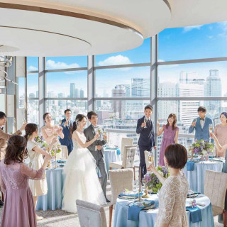 【豪華試食付】光溢れる絶景チャペル&貸切W体験★150万優待&ギフト
