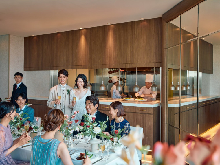 大切な、身近な方だけをお招きしてアットホームなウエディングを