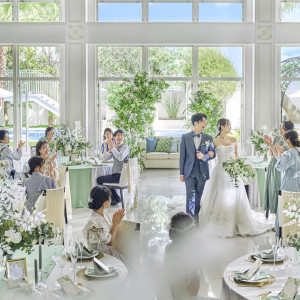 下見した会場の写真