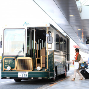 【高知駅、はりまや橋、ララシャンスを往復するシャトルバス】|ララシャンス迎賓館 高知の写真(15120649)