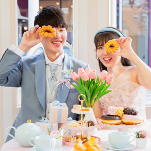 アイテムを持ち込んでの前撮り撮影♪|ウエディング ファンタジアの写真(48867025)