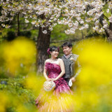 菜の花畑で・・♥