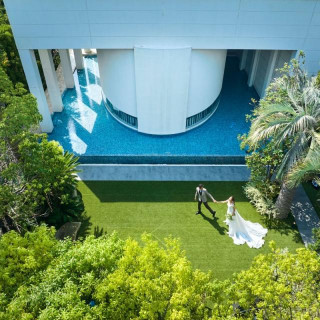 広々としたガーデンも自由に使える