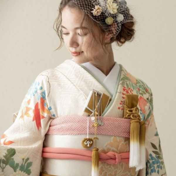 引き振袖での挙式も