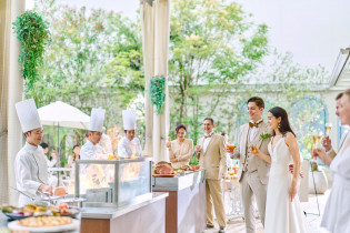 料理演出『シェフズダイニング』|ルシアスガーデンの写真(56934965)