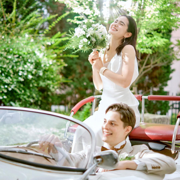 オープンエアの空間で、思い出に残るフォトを撮影しよう