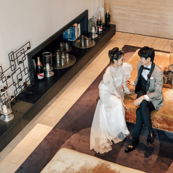 おふたりが創る世界観に没入いただける非日常的空間