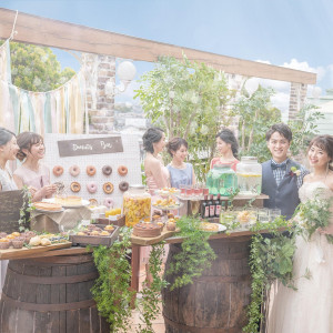 下見した会場の写真