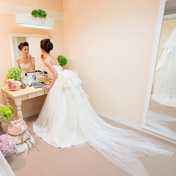 おふたりがゆっくりと過ごす貸切のブライズルーム|ホワイトパレスの写真(741016)