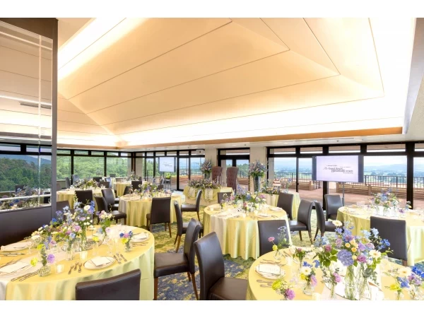 【2024年6月リニューアル】ホテル最上階貸切バンケット<プロスパー>