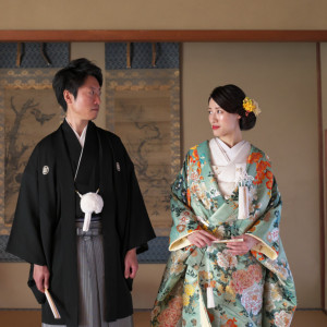 和装×歴史ある会場で本格和婚|つば甚の写真(51028166)