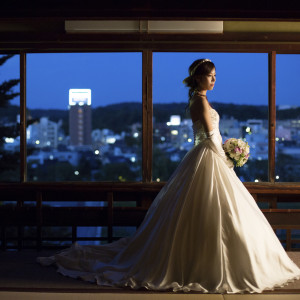 夜のドレスで撮影|つば甚の写真(44237577)