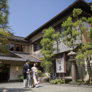 館内のほか玄関前での撮影も|つば甚の写真(44227377)