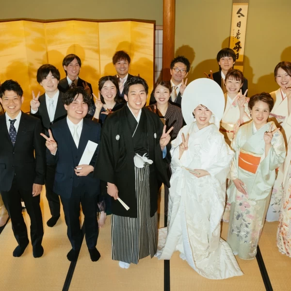 ご友人との集合写真