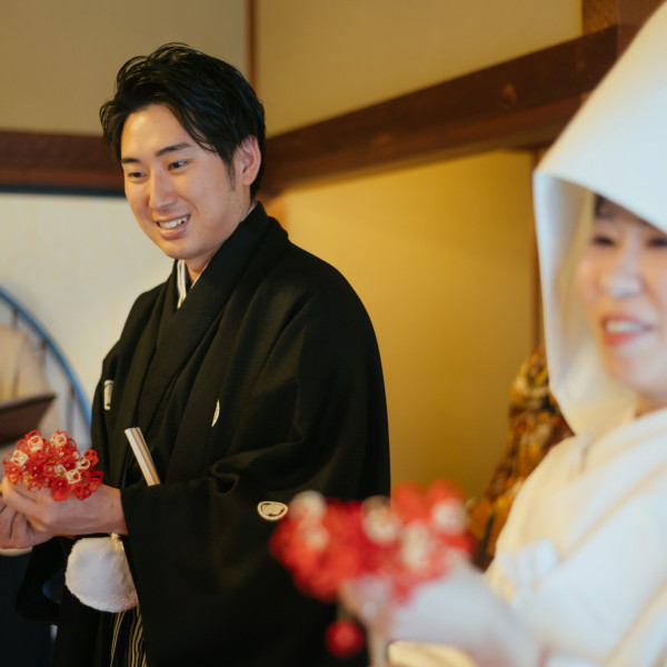 承認の水引をゲストより