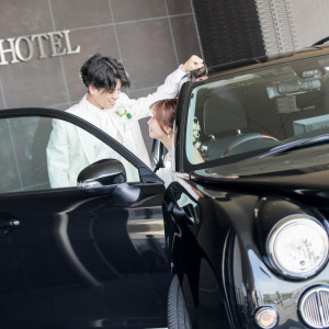 お気に入りの愛車と一緒に撮影|SHOHAKUEN HOTEL 松柏園ホテルの写真(38232306)