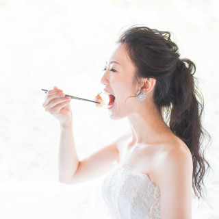 【ご成約後・新郎新婦】 ウエディングコース試食プレゼント