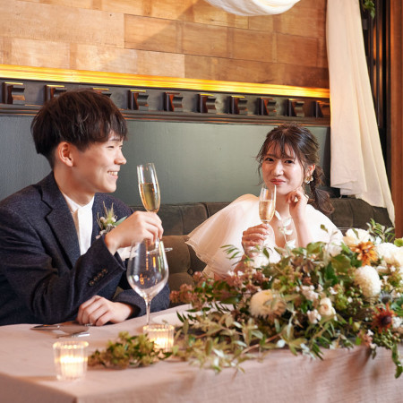 コスパ・スタッフ・料理など、新郎新婦のおふたりもゲストの方々にも好評です！