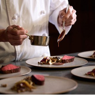 【極上4万コース】国産牛フィレ&伊勢海老のダブルメイン+こだわりのデザート無料試食