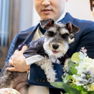 【愛犬と一緒】ガーデン付のチャペルで一緒に過ごすペット婚＊