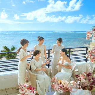 6名様から予約可能なパーティー会場は全てオーシャンビュー