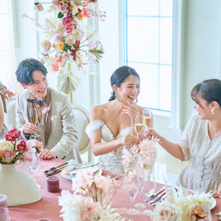 6名様から予約可能なパーティー会場は全てオーシャンビュー