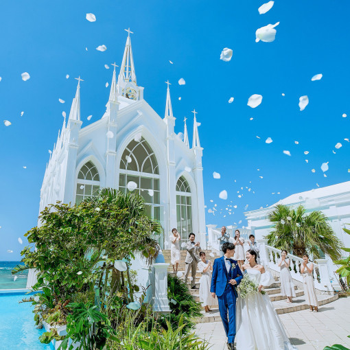 ラソール ガーデン・アリビラ クリスティア教会 チュチュリゾートウエディング