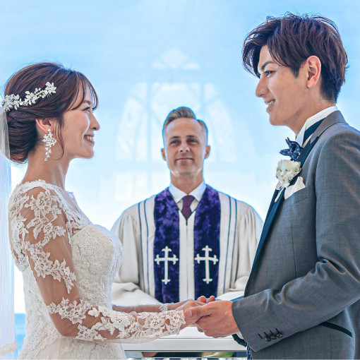 ラソール ガーデン・アリビラ クリスティア教会 チュチュリゾートウエディング