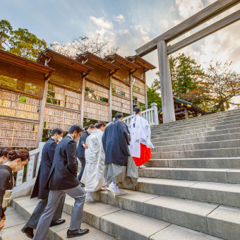 伊勢山皇大神宮「関東のお伊勢様」で厳かな神前式