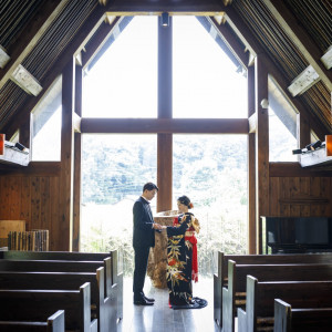 自然と伝統に包まれた、感動の結婚式|久右衛門邸の写真(51388324)