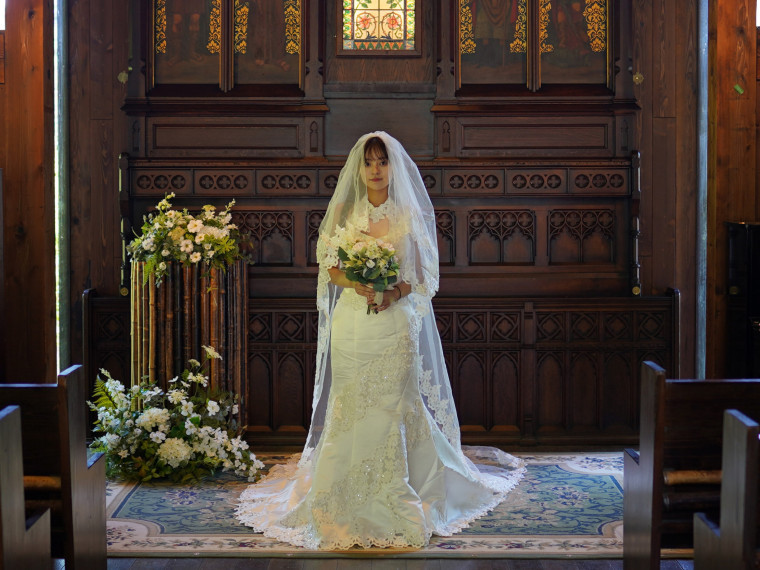 大自然の中で洋装も和装も叶う、自分らしい結婚式を