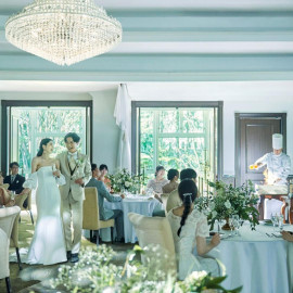 ＼最大110万特典／全館ALL体験×自然光チャペル×豪華試食