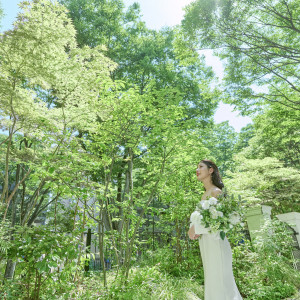 緑に囲まれた邸宅|定禅寺ガーデンヒルズ迎賓館/FIVESTAR WEDDINGの写真(54401830)
