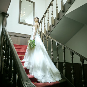 アンティーク調の館内は写真の映えるスポットが多数|定禅寺ガーデンヒルズ迎賓館/FIVESTAR WEDDINGの写真(54403003)