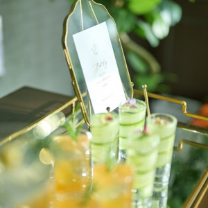 ウェルカムドリンク|定禅寺ガーデンヒルズ迎賓館/FIVESTAR WEDDINGの写真(54401532)