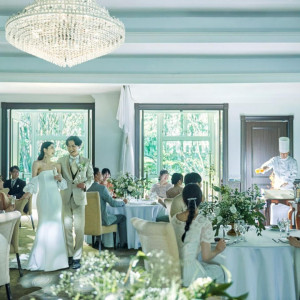 満席御礼＼最大110万特典／全館ALL体験×自然光チャペル×豪華試食