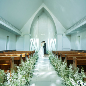アンティーク調のチャペル|定禅寺ガーデンヒルズ迎賓館/FIVESTAR WEDDINGの写真(53751729)
