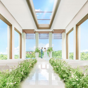 ＼憧れ叶う★最大150万優待／空×緑の挙式&贅沢和牛試食&New演出