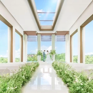 残席僅か《最大140万×3万ギフト》空×緑の絶景チャペル×絶品和牛試食
