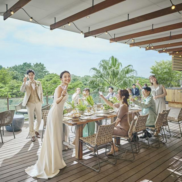 貸切テラスでゲストと楽しむパーティーを！