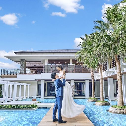 ザ・ミーツ マリーナテラスの結婚式の公式写真（1枚目）