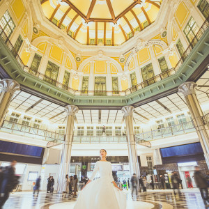 【丸の内南口 ドーム】当館で結婚式された方のみ撮影が可能！|東京ステーションホテルの写真(54630621)